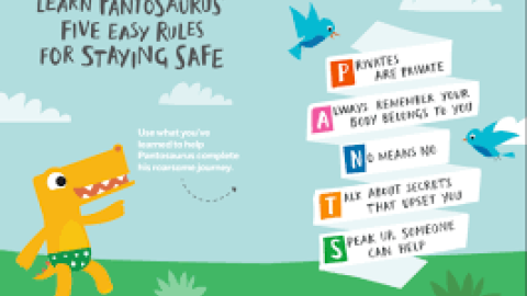 NSPCC's Singing Pantosaurus Teaches Children About Sexual Abuse | LBBOnline