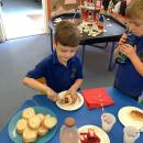 French breakfast at Barlow Primary